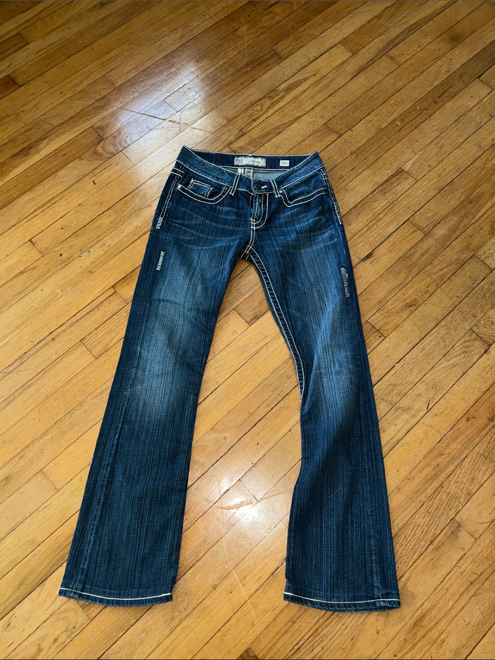 True Religion Dark Blue Flare Jeans